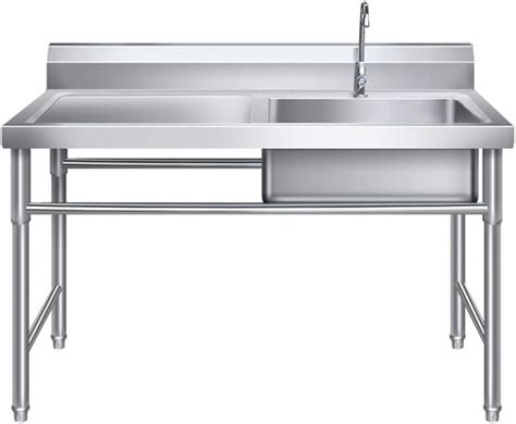 stainless steel freestanding outdoor sink